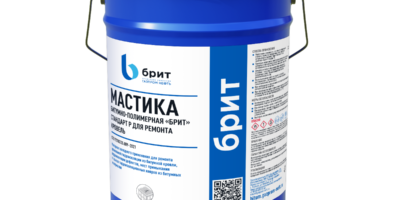 Мастика битумно-полимерная «Брит» Стандарт Р для ремонта кровель